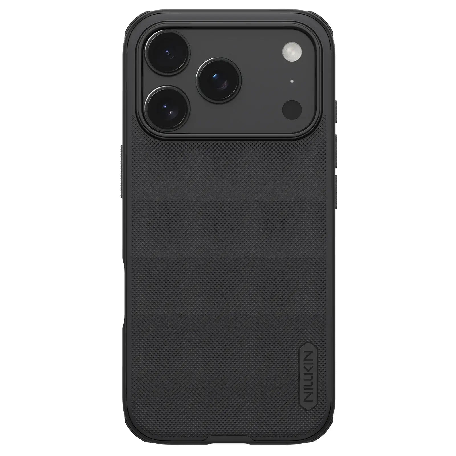 Nillkin Super Frosted Shield Pro Case Transparent Black for iPhone 17, 17 Pro, and 17 Pro Max – Shockproof Frosted Protective Cover
