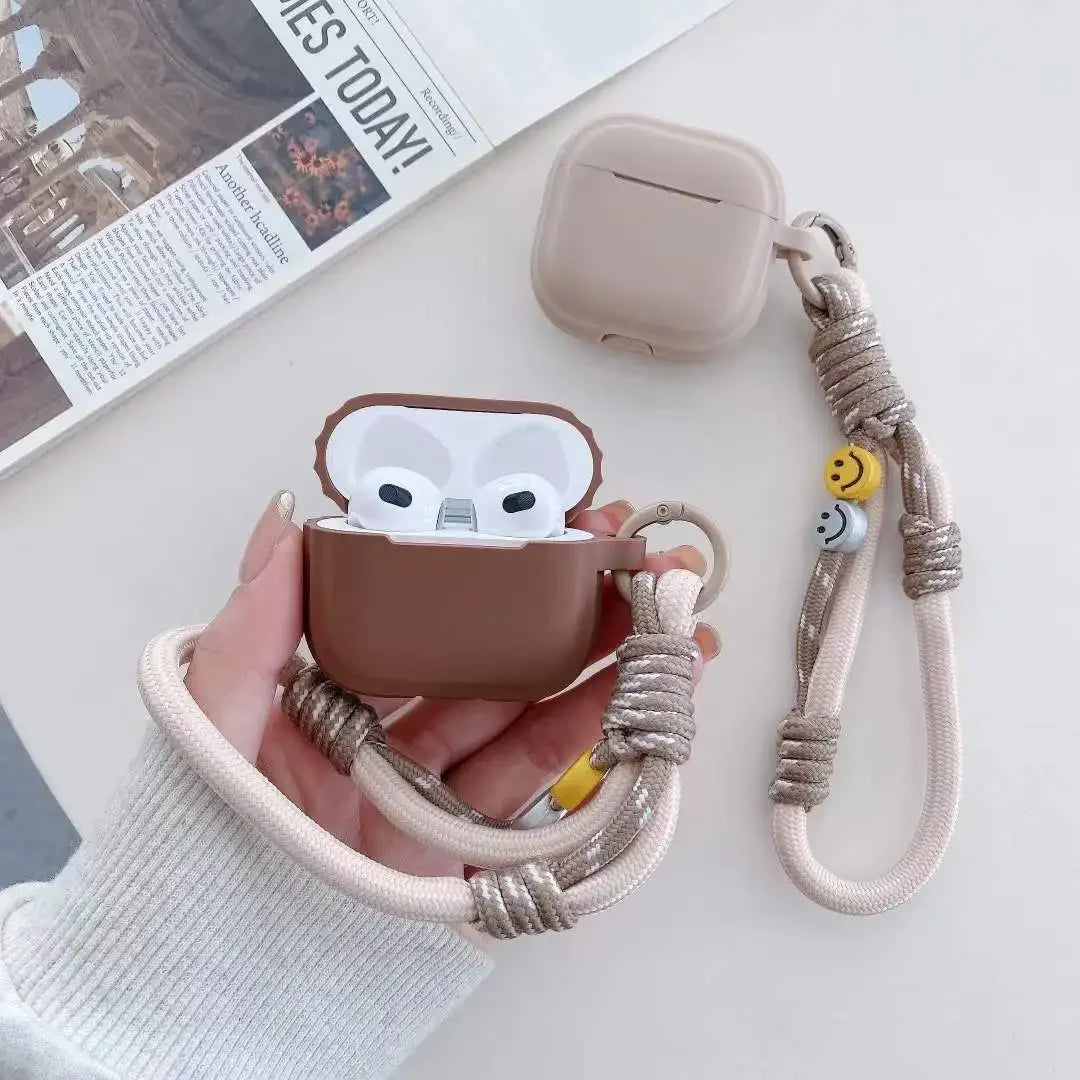 For AirPods4 AirPods3 For Apple airpods Pro2 Pro AirPods 2 1 Case Silicone Wireless Bluetooth Earphone Protective Cover Funda