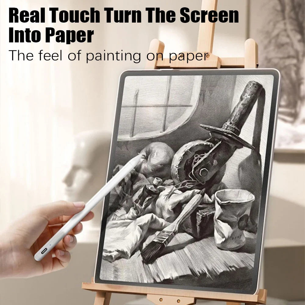 Magnetic Like Paper Film For Ipad Pro 13 M4 12.9 A16 10 9 10th 9th Generation Screen Protector Air 11 M3 M2 5 4 3 2 Mini 7 6 A17