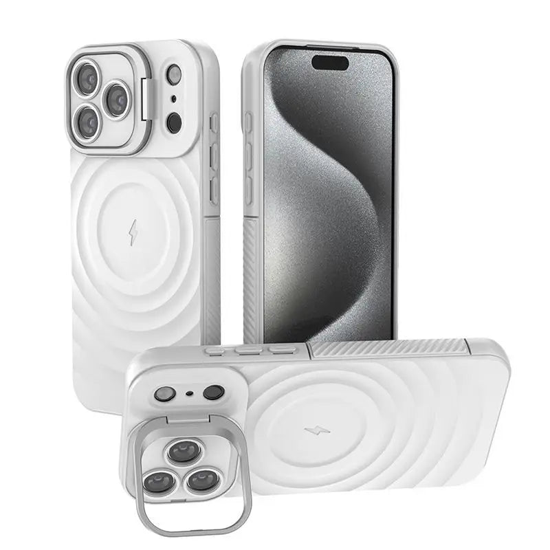 Applicable iphone 17 16 pro case Phone 15 Magnetic Wave Protective