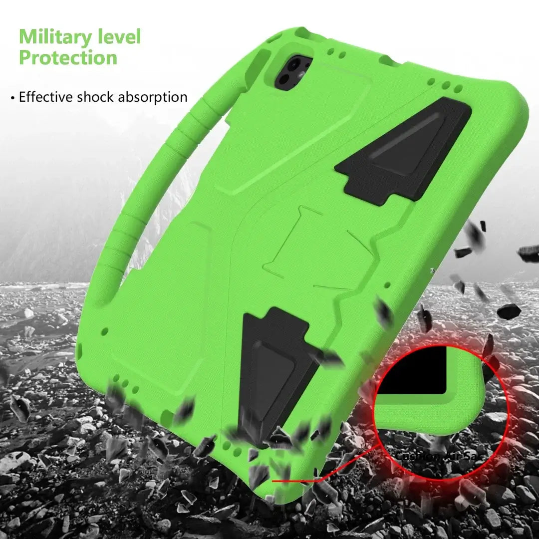 Kids EVA Case for iPad Air 13 Pro 13 2024 Pro 12.9 inch Funda Stand Shockproof Kid-Proof Handle Stand Protective Tablet Cover