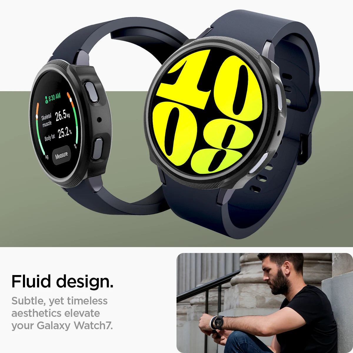 Spigen Liquid Air Case for Samsung Galaxy Watch 7 (44mm/40mm)