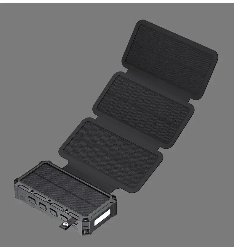 Multi-Function Solar Hand Crank Power Bank – Emergency Charger