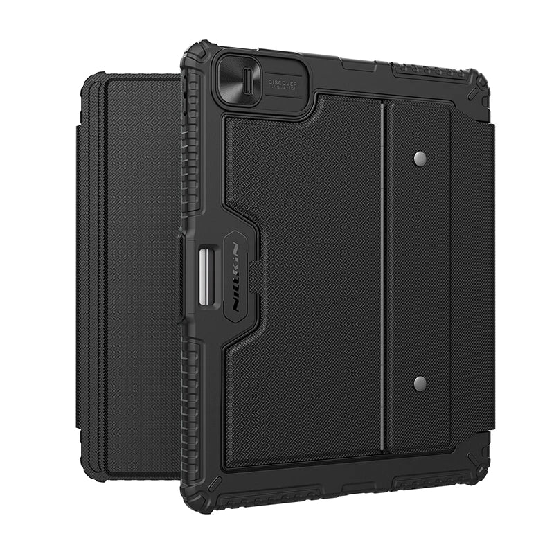 Nillkin 2In1 Backlight Keyboard Case For Apple iPad Pro 13 M4 /Air 11 M2/M3 2025 Magic Trackpad Pencil Holder Slide Camera Cover