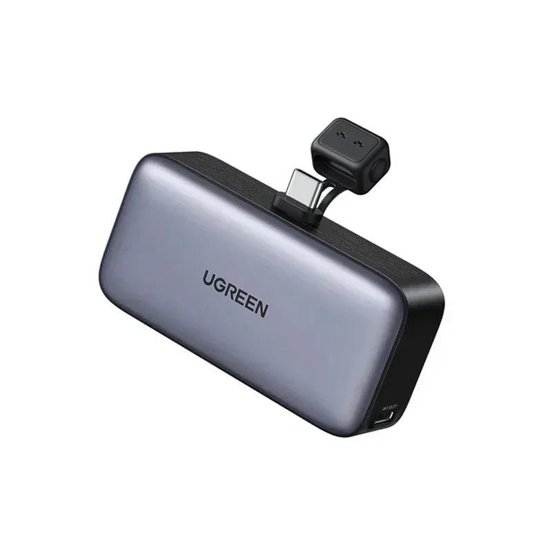 UGREEN Mini Portable Power Bank 5000mAh 22.5W Fast Charging High Quality LED display Power Bank for iPhone 15 Pro Max