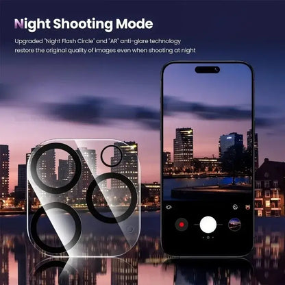 Night Shooting Mode for iPhone with upgraded flash technology and AR features, enhancing low-light photography quality.