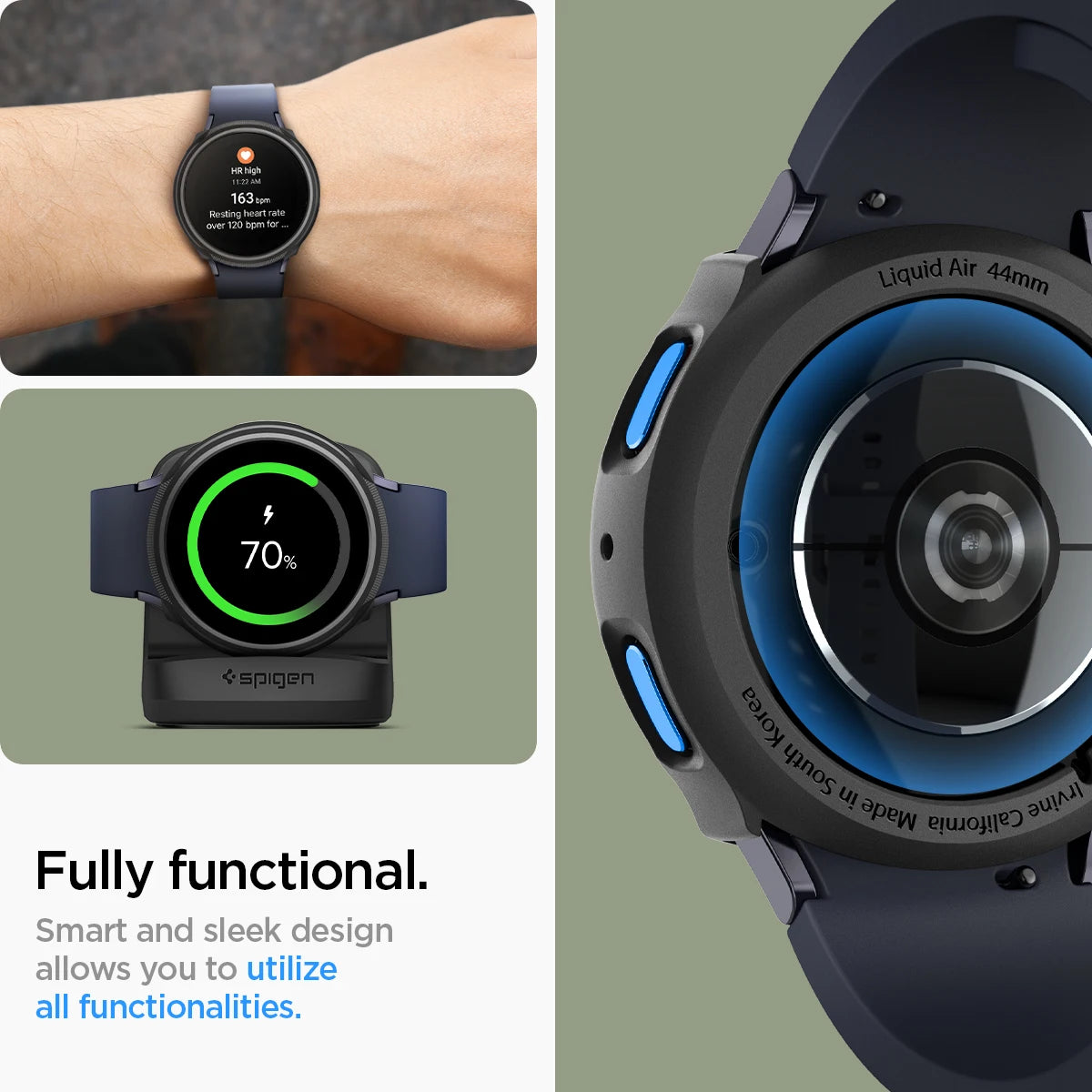 Spigen Liquid Air Case for Samsung Galaxy Watch 7 (44mm/40mm)