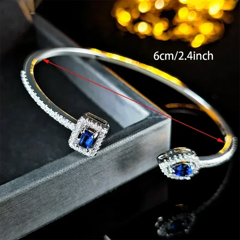 2025 Trendy Snake Punk Pear Shape Silver Color on Hand Adjustable Open Bangle for Women Anniversary Gift Jewelry Wholesale S5214