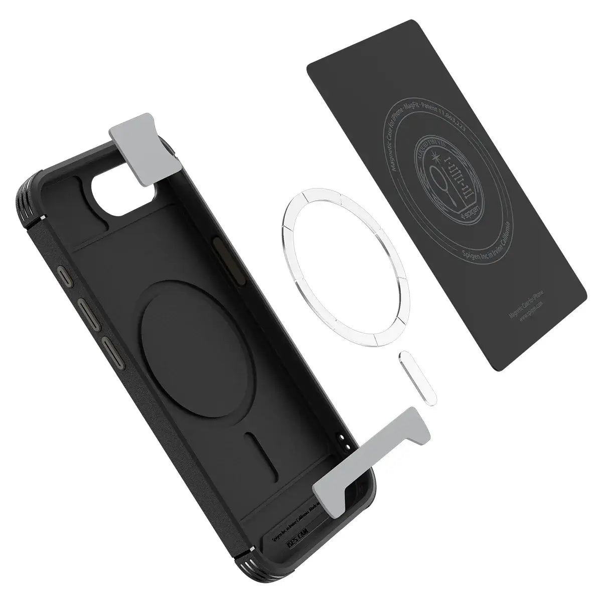 Spigen Core Armor MagFit iPhone 16e Case MagSafe ring Techs Park
