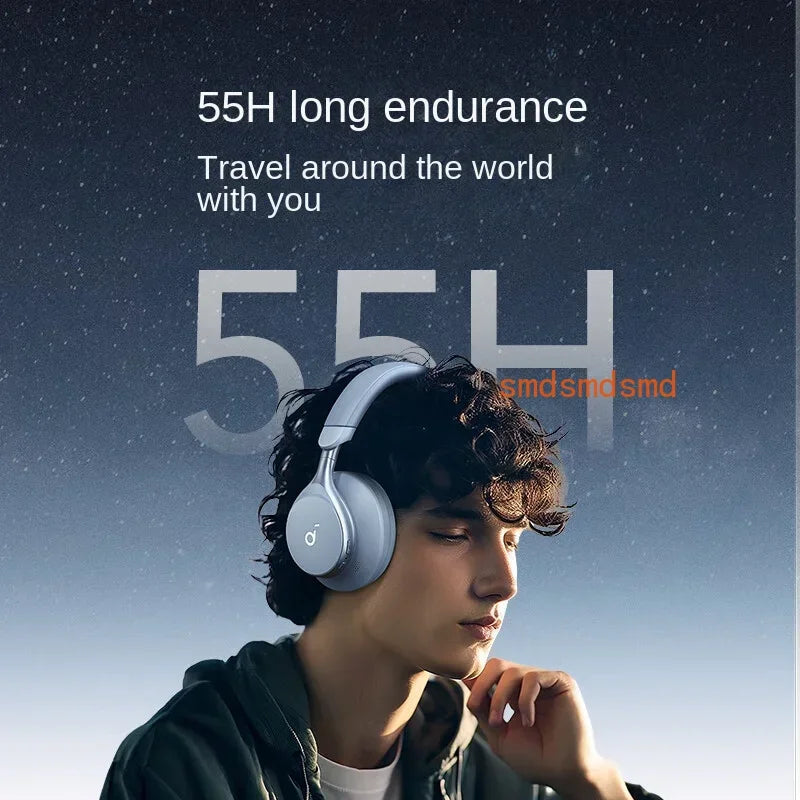 Anker SoundCore Space One /Hires/LDAC/Bluetooth Wireless Active Noise Reduction Earphones
