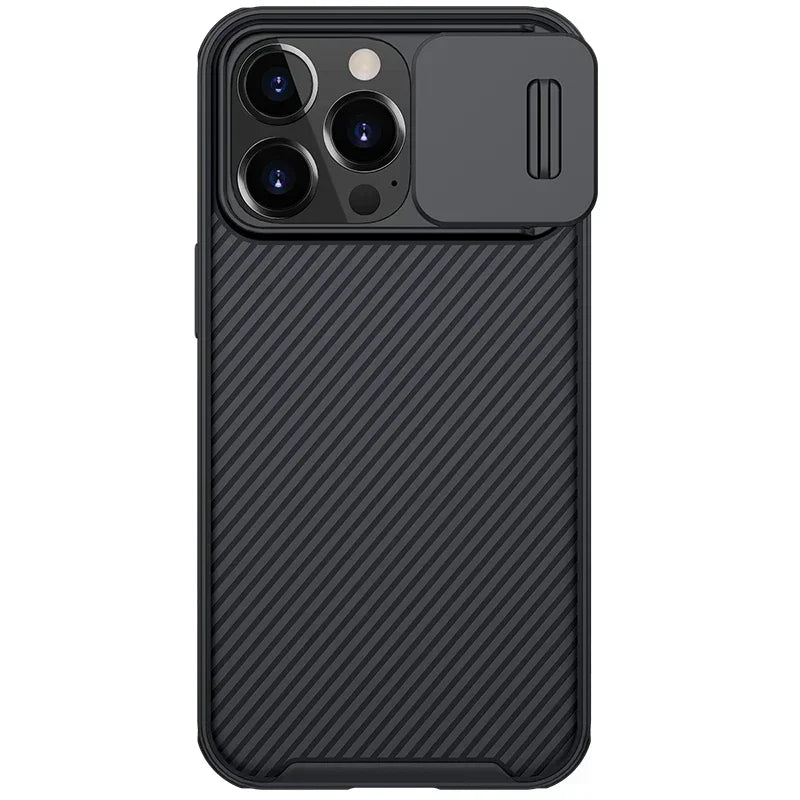 For iPhone 16 Pro Max / 16 Pro Nillkin Case Camshiled Pro Camera Slide Cover Protection Hard PC Back Cover