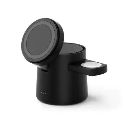 Folding Magnetic Three-in-One Wireless Charger – Portable Fast Charge