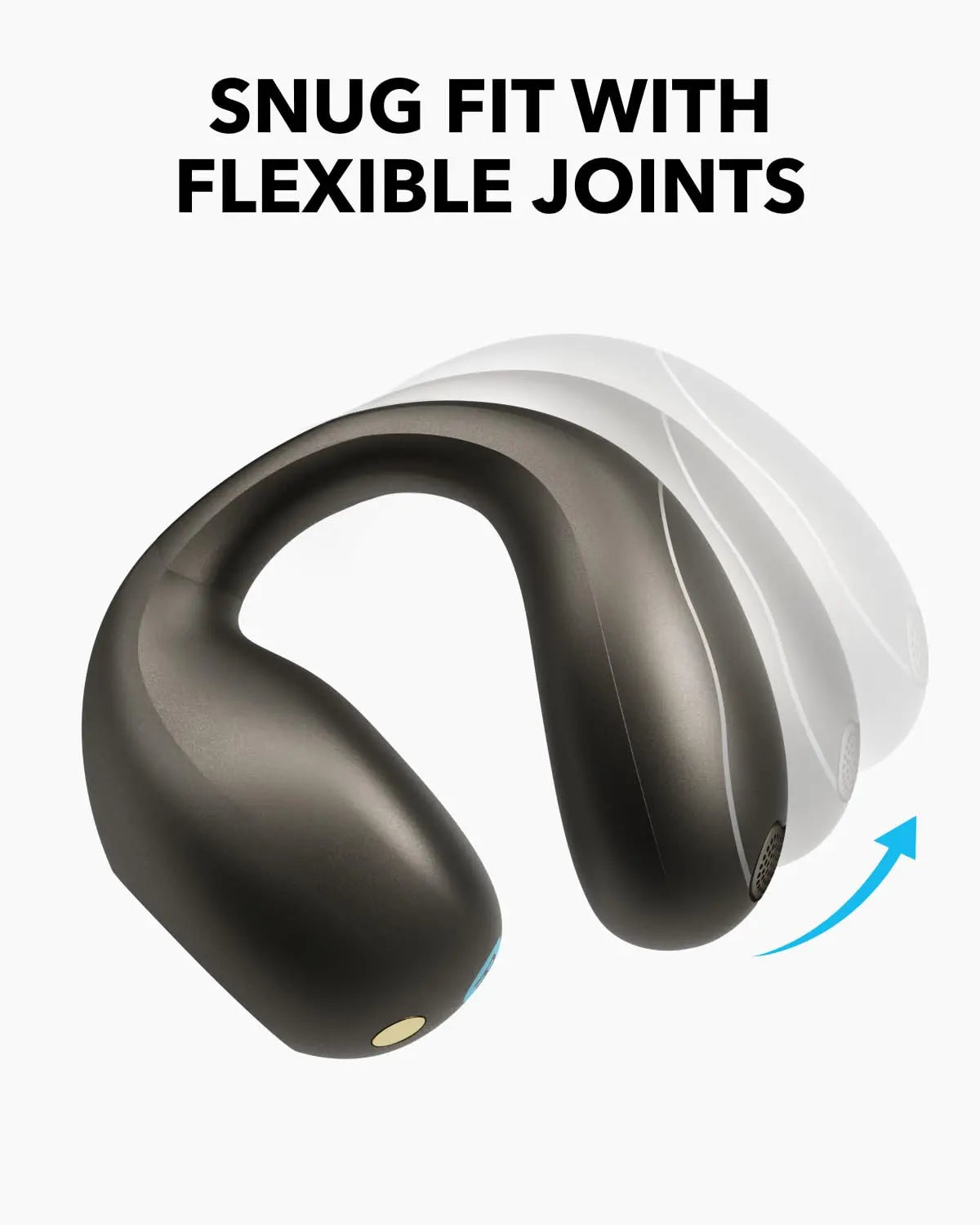 2025 hot sale Soundcore C40i original da Anker Fones  ouvido abertos com clipe, leve e confortável