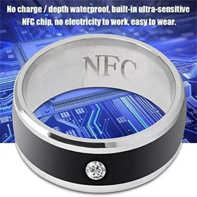 smart ring wearable technology waterproof unisex nfc