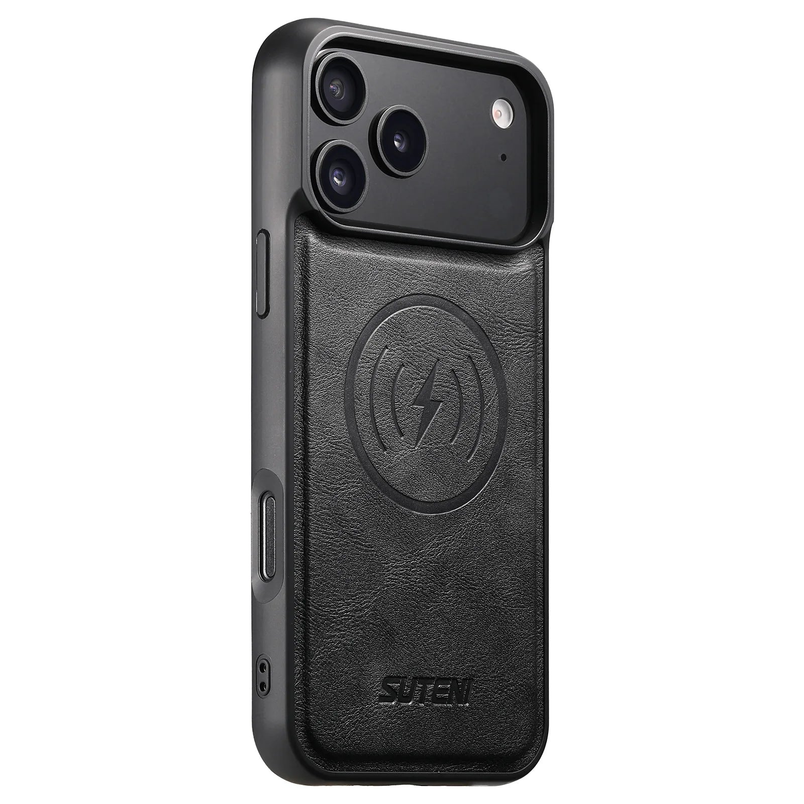for Magsafe Phone Case For iPhone 17 Air 13 14 15 16 17 Pro Max Luxury Leather Magnetic Wireless Charging Back Cover K0027