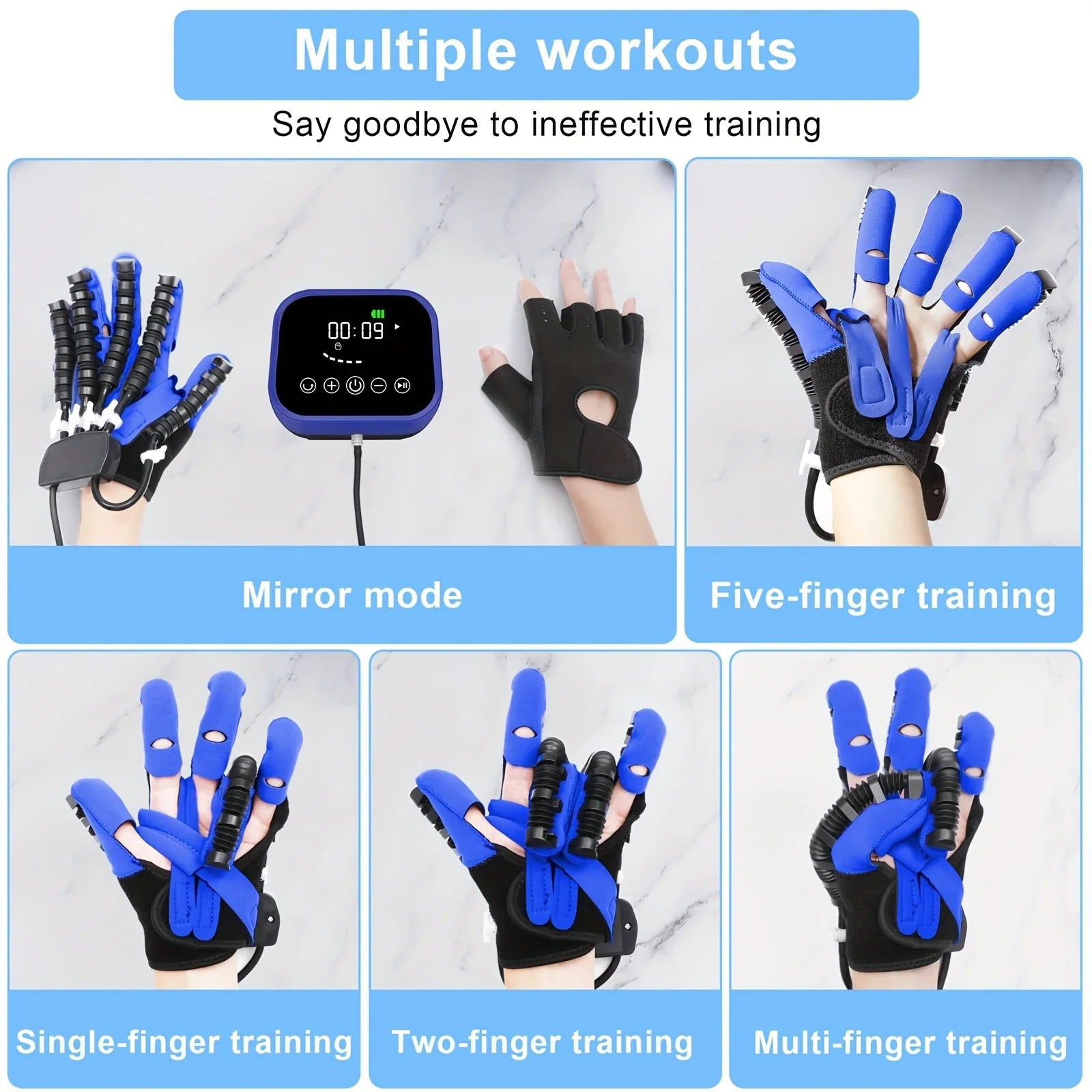 Hemiplegia Rehabilitation Equipment Stroke Recovery Robot Glove Stroke Hemiplegia Cerebral Infarction Training Equipment Therapy