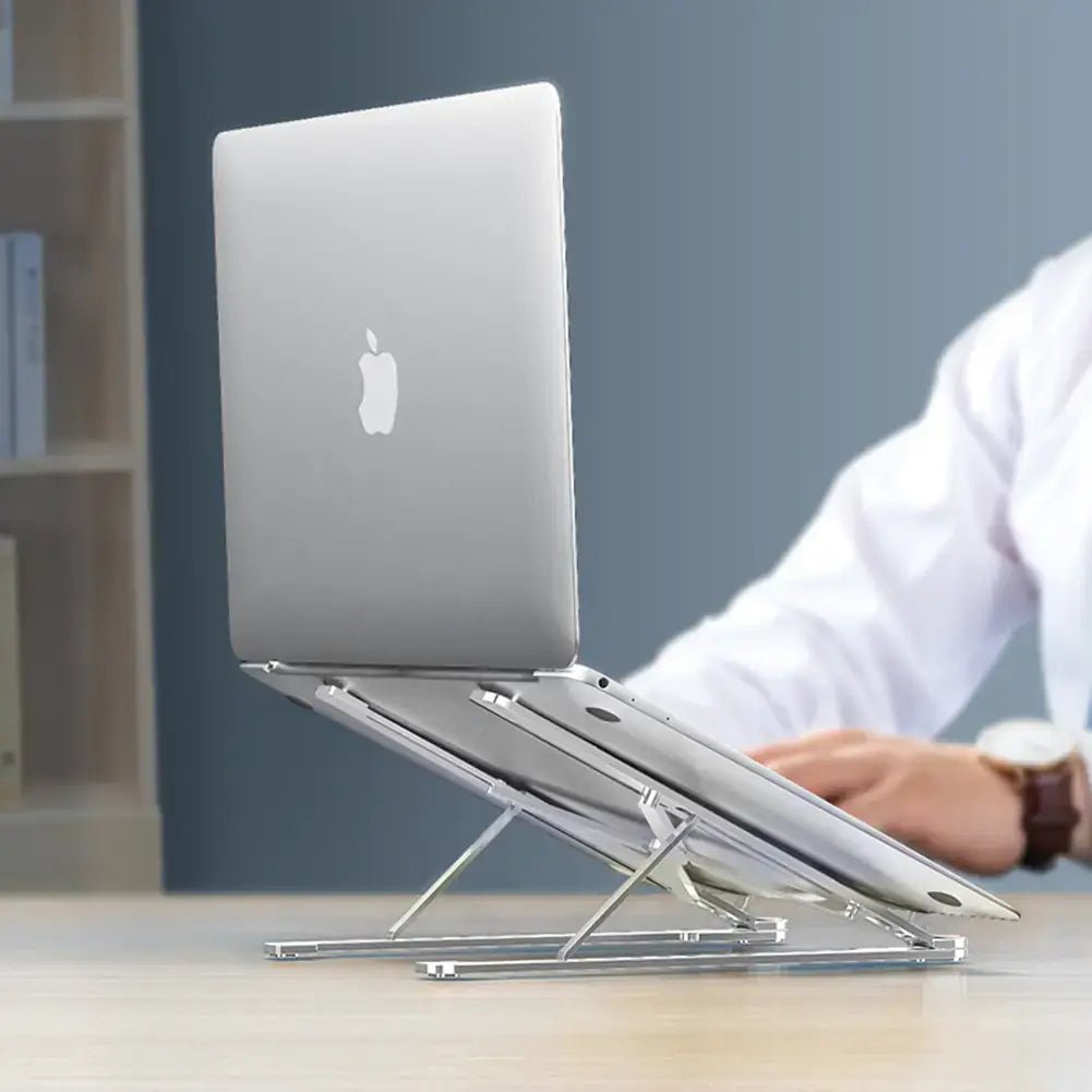Premium Adjustable Laptop Stand – Portable & Ergonomic