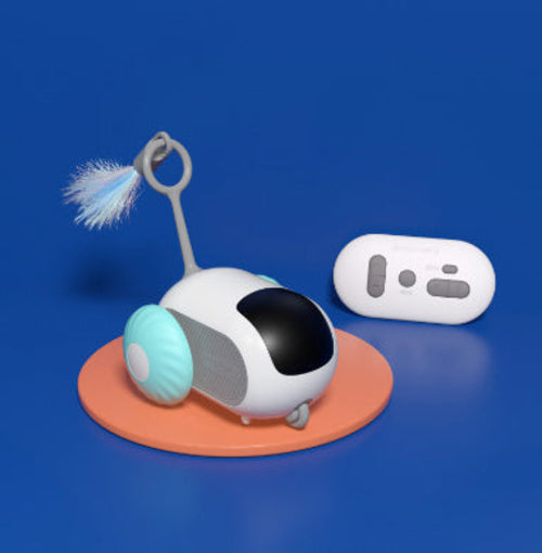 For Pet Remote Control Interactive Cat Car Toy USB Charging Chasing Automatic