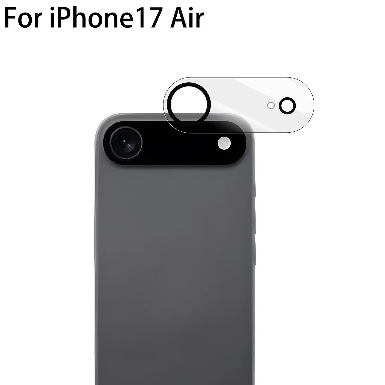 1-4PCS Tempered Glass Camera Lens Film for IPhone 17 Air 17Pro 17 ProMax HD Hardness Shatterproof Camera Protectors for IPhone17