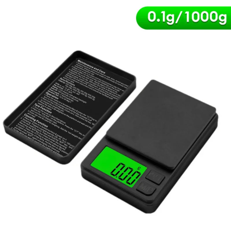 Mini Digital Scale Precision Pocket 1000g x 0.01g
