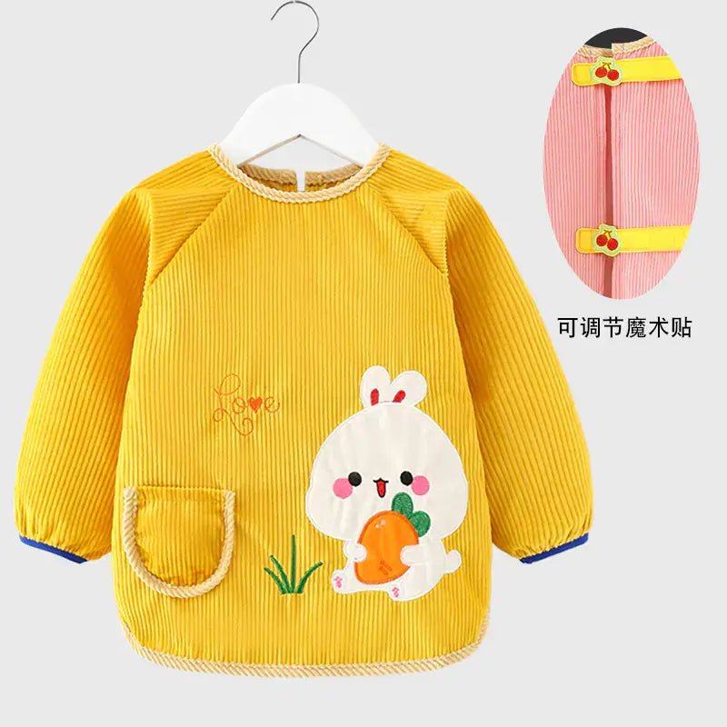 Waterproof Bib for Girl and boy - Stylish Reversible Design