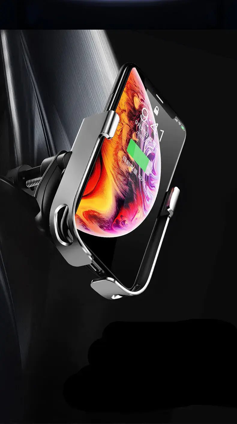 Baseus wireless charging car mount  with Infrared Sensor