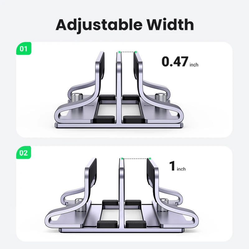 ugreen vertical laptop stand holder