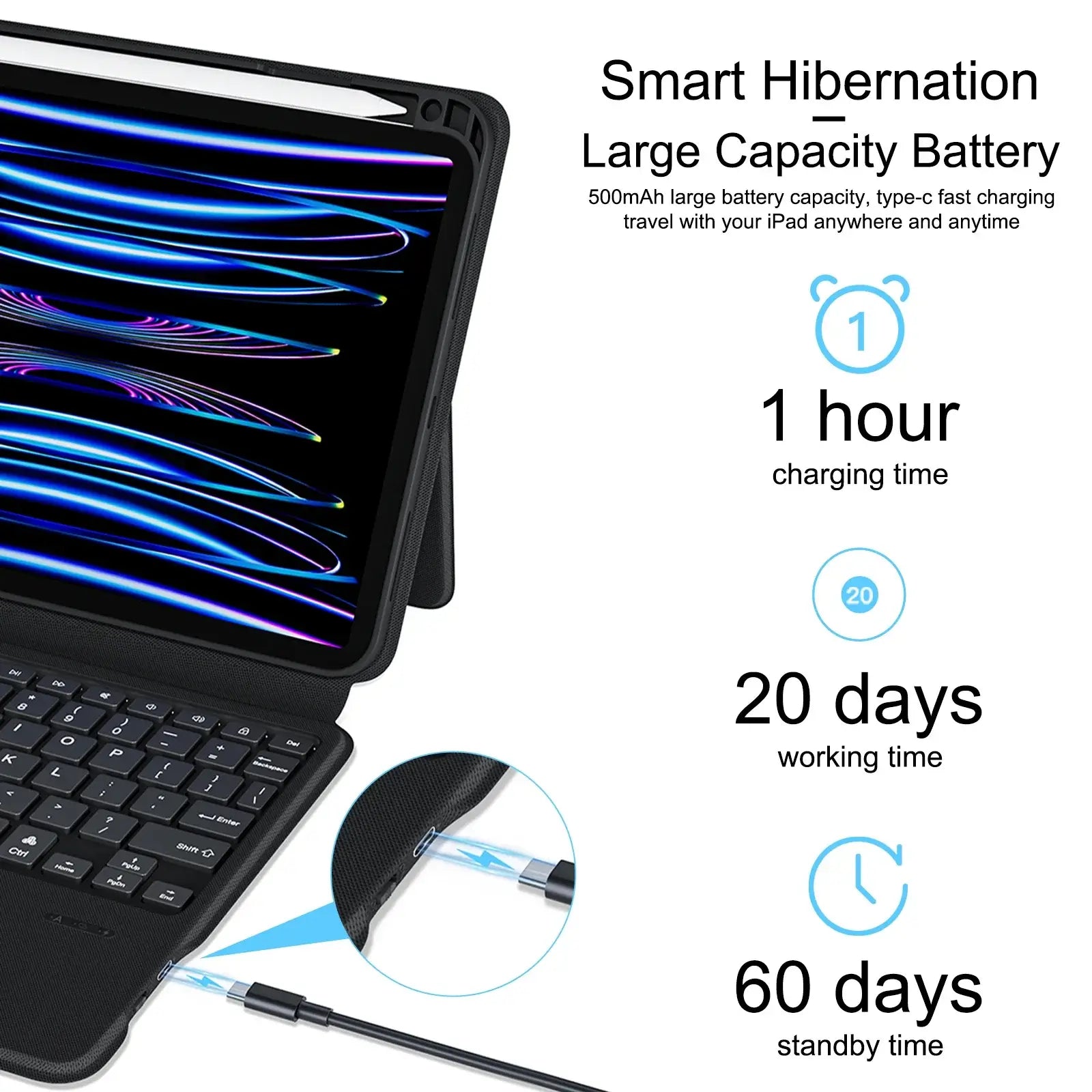 Magic Keyboard Case for iPad Pro 13 2024 M4 trackpad design Techs Park