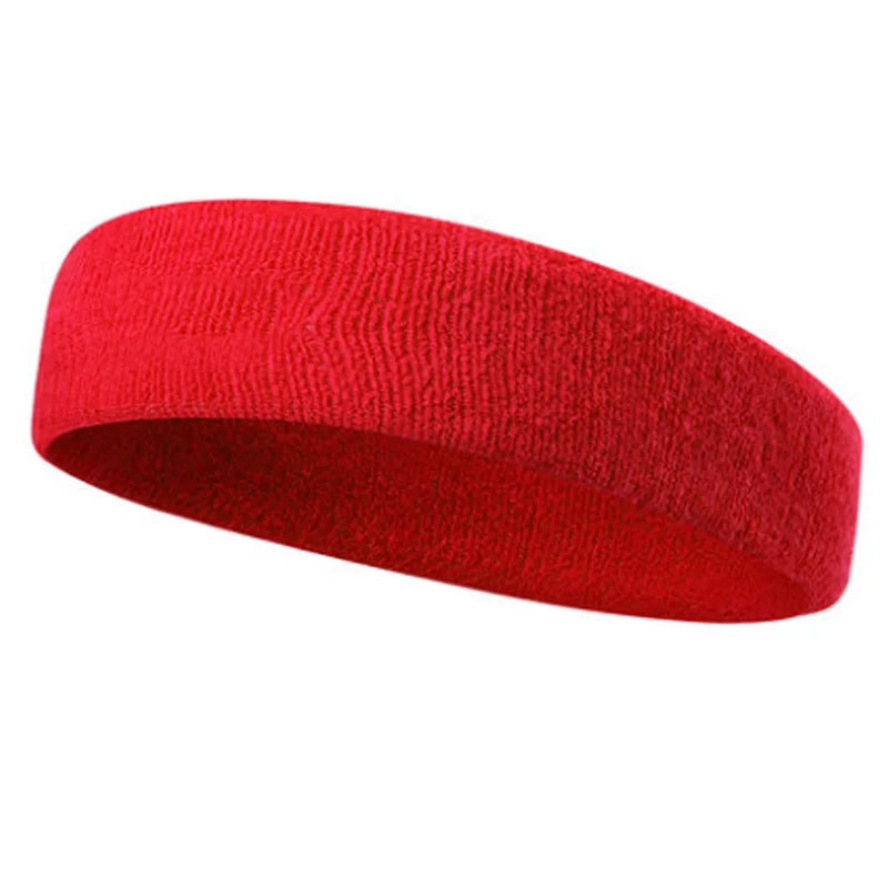 1 PC Towel cloth Headband Sweat Bandage Sport Head Hair Band Workout Tennis Fitness Jog Basketball Running Sweatband Women Men