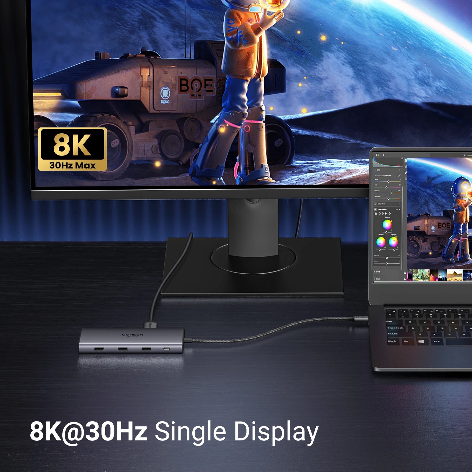 UGREEN USB-C Dual HDMI Hub