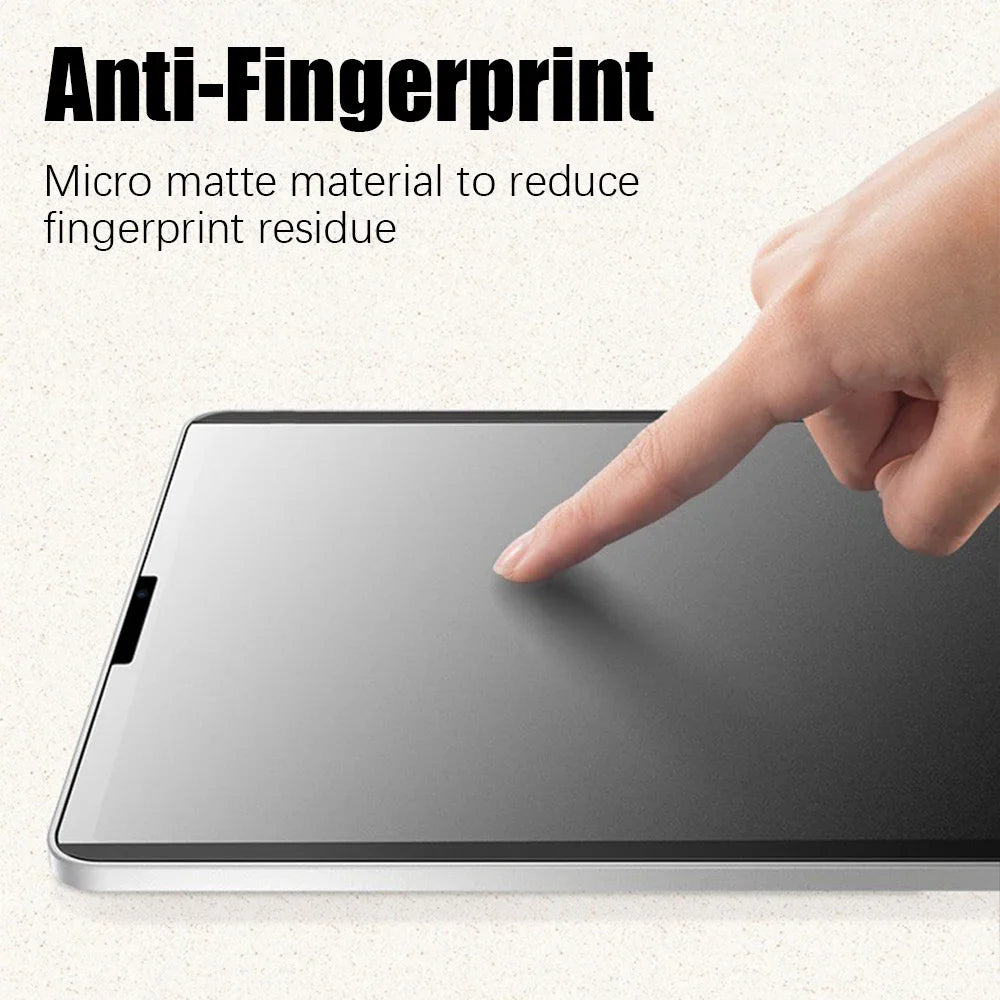 Magnetic Like Paper Film For Ipad Pro 13 M4 12.9 A16 10 9 10th 9th Generation Screen Protector Air 11 M3 M2 5 4 3 2 Mini 7 6 A17