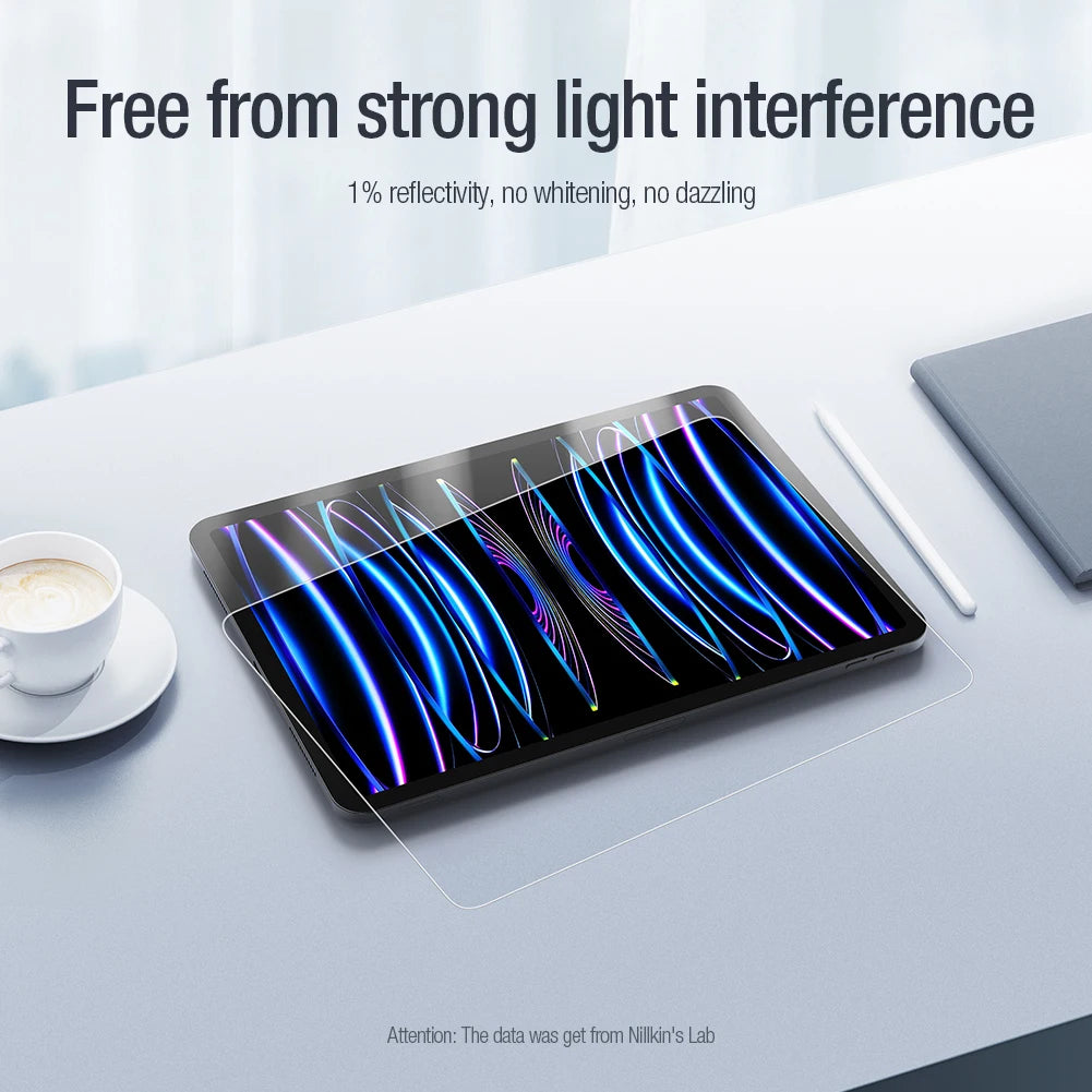 Nillkin for iPad Pro 12.9 2020 / 2021 / 2022,AR iPad HD film Coating Anti-Glare Anti fingerprint protect film
