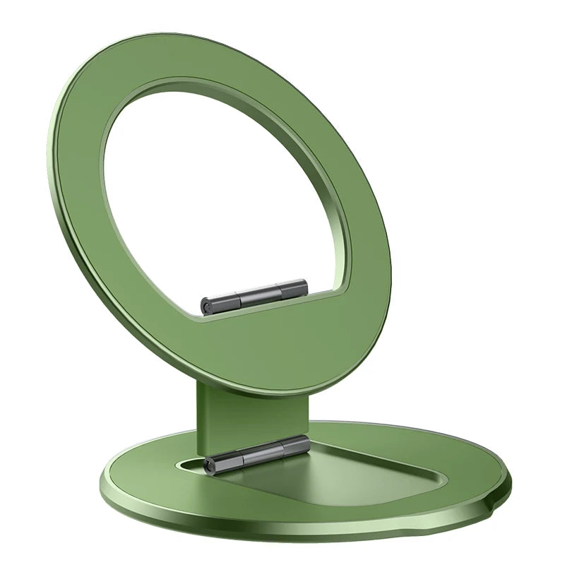 NILLKIN Magnetic Phone Holder For iPhone 16 Foldable Ring Buckle Back Adhesive Stand Portable Car Phone Holder For Huawei Xiaomi