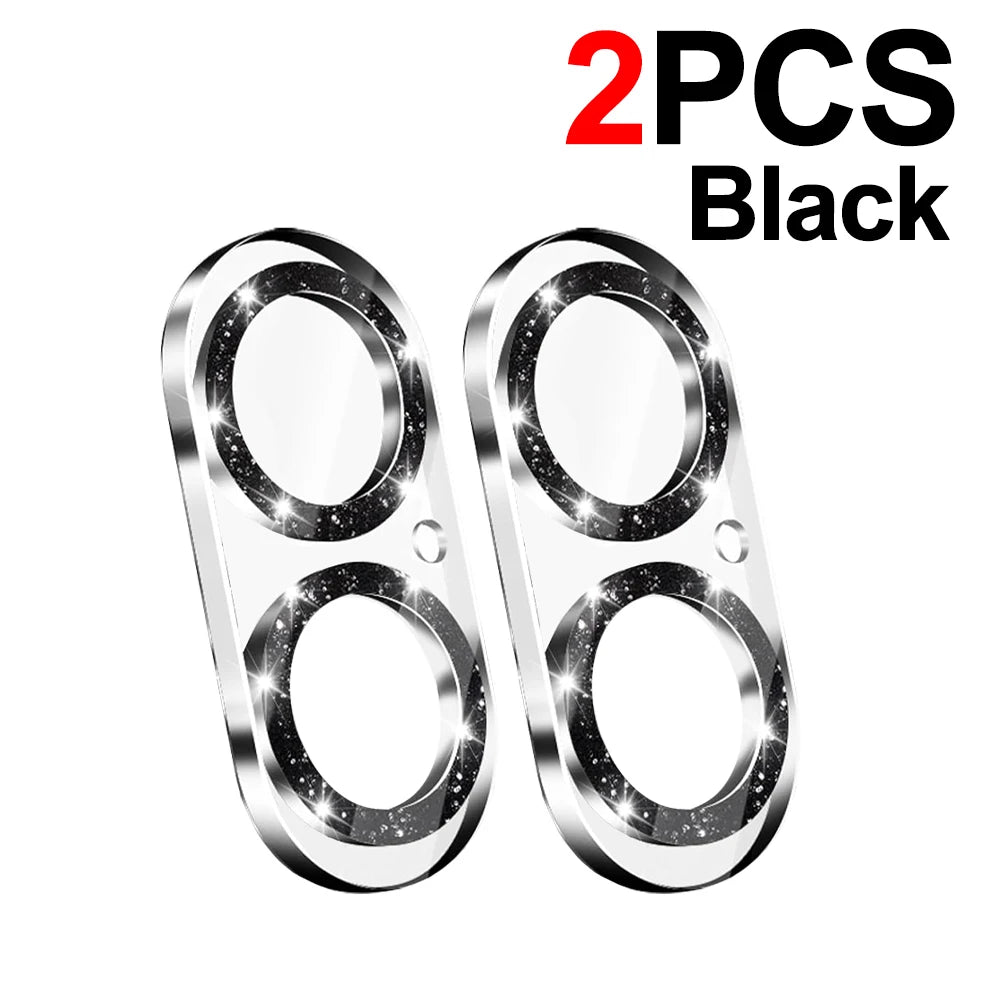 17Air Shining Camera Protectors Shatterproof Tempered Glass Lens Cover for IPhone 17/17 Pro/17 ProMax/17 Air HD Camera Films