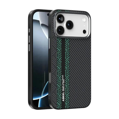 High Quality Carbon Fiber Texture Slim Case For iPhone 17 Air 17 Pro Max Wireless Charging Anti-drop Anti-Fingerprint Hard Cover