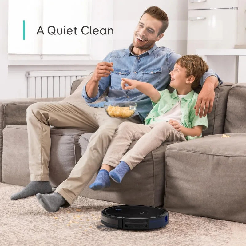eufy by Anker, BoostIQ RoboVac 30, Robot Vacuum Cleaner, Upgraded, Super-Thin, 1500Pa Suction, Boundary Strips Included
