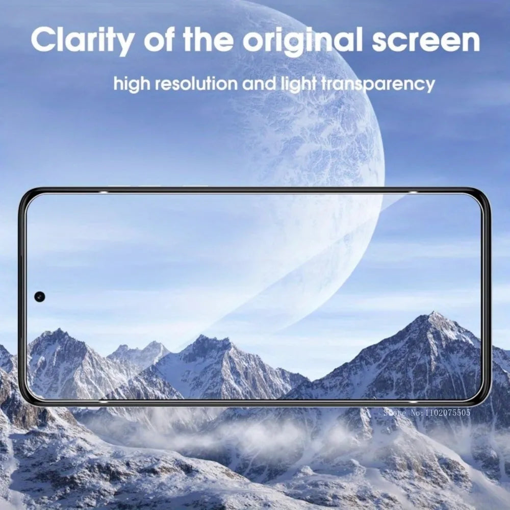 4Pcs High-Definition Screen Protectors for IPhone 17 Promax 15 16 Plus 14 Pro Tempered Glass for IPhone 13 Promax 11 12Mini X XS