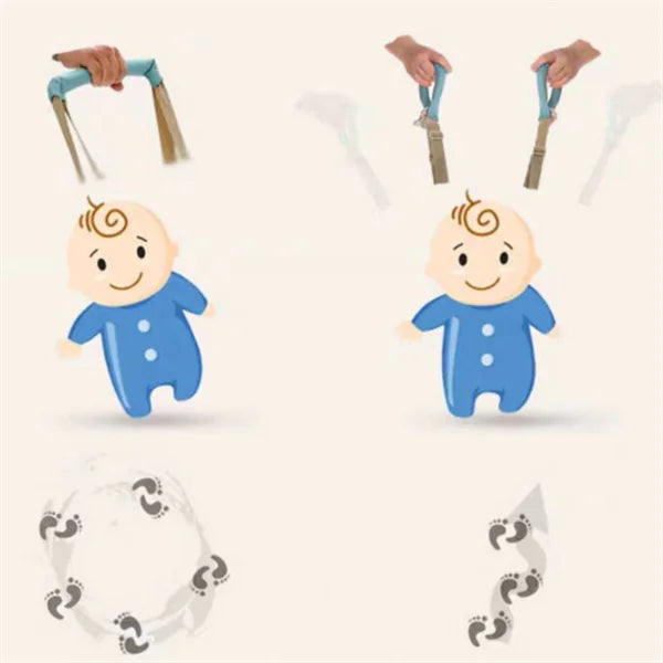 Girl and boy Walking Harness with Easy Pull Rope