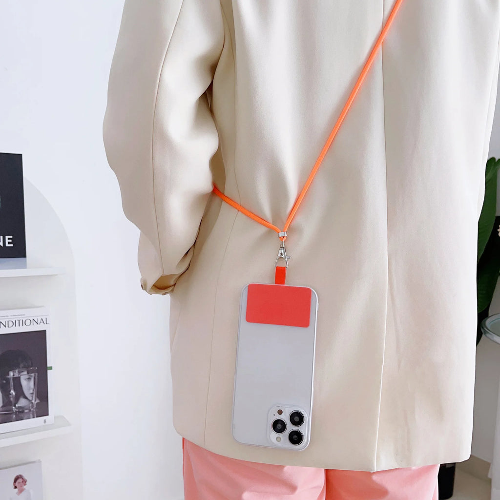 IFYOUOO Phone Lanyard Adjustable Detachable Cord Lanyard Strap For Mobile Phone Chain Accessories Rope Neck Straps Universal