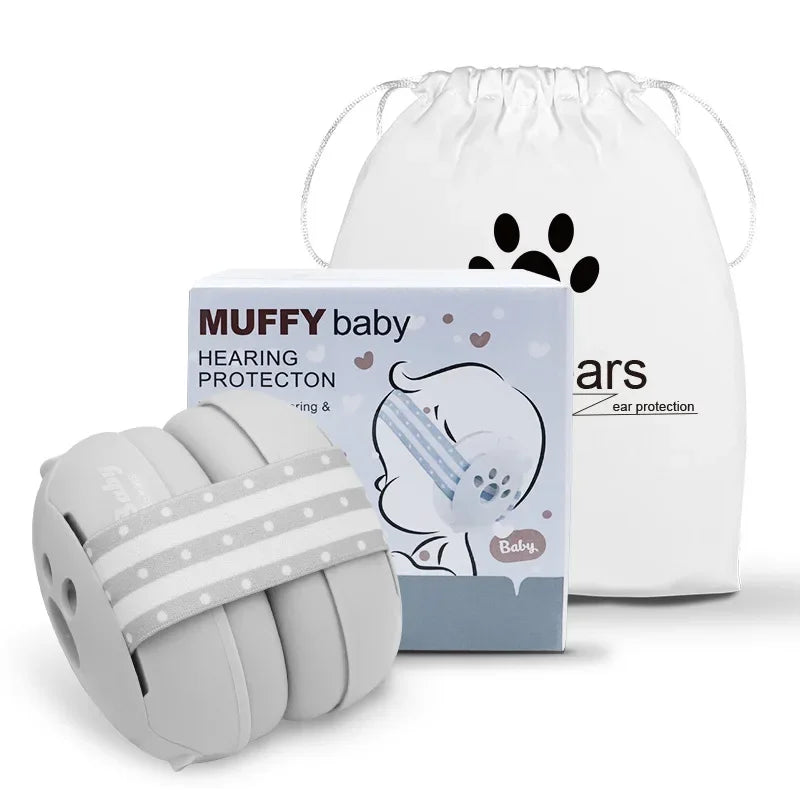 Baby Noise Cancelling Ear Muffs for Children Sleeping Soundproof Headphones for Studying Sleeping Stress Relief Noise Reduction