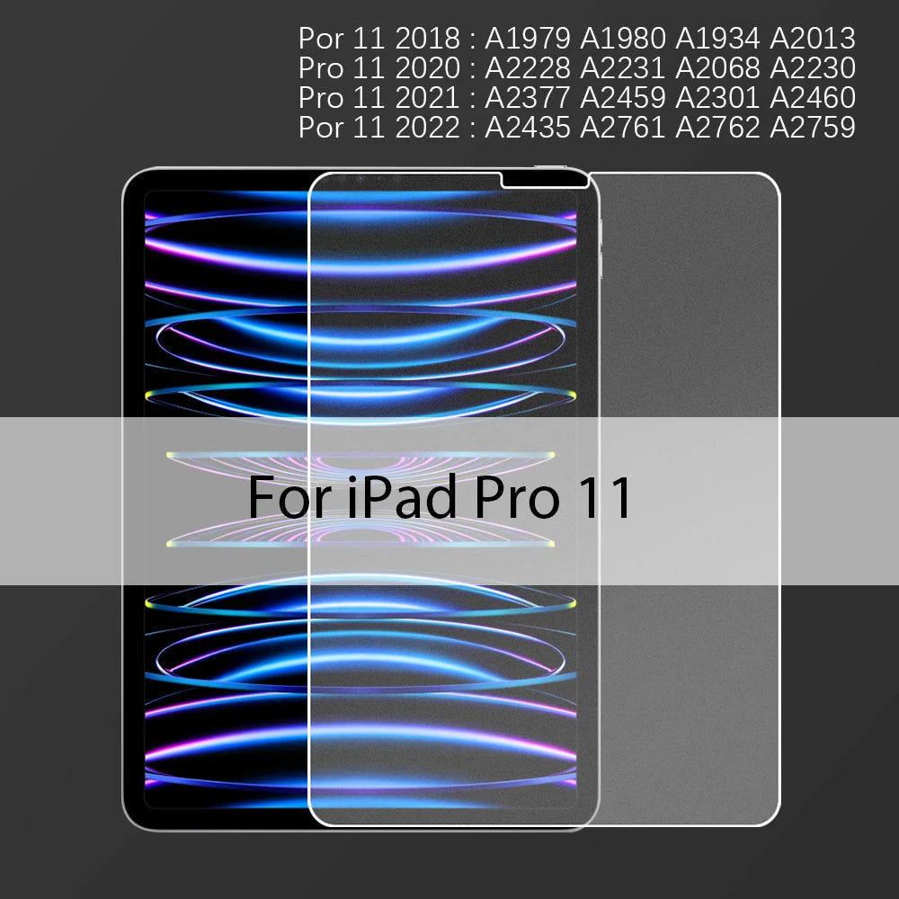 Matte Screen Protector For Ipad Pro 13 M4 Air 11 5 4 M3 M2 Mini 6 7 A16 10 9 10th 9th Generation 12.9 2025 Paper Tempered Glass
