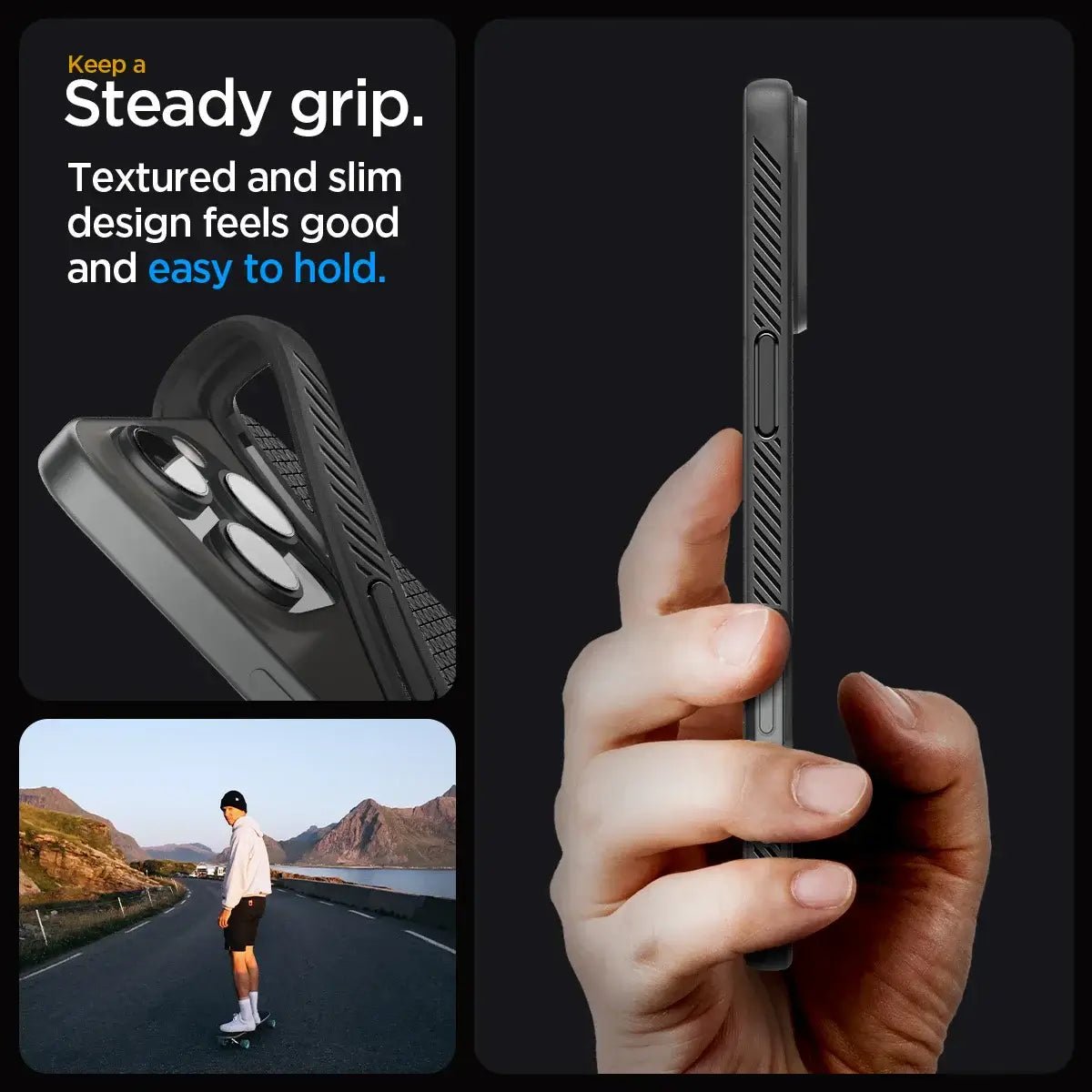 Spigen Liquid Air Case for iPhone 16 slim design Techs Park