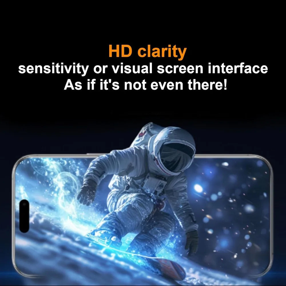 1/2PCS HD Premium Dust Free Tempered Glass for iPhone 17 Pro Max 17 Air 9D Easy Installation Screen Protector Film for IPhone 7