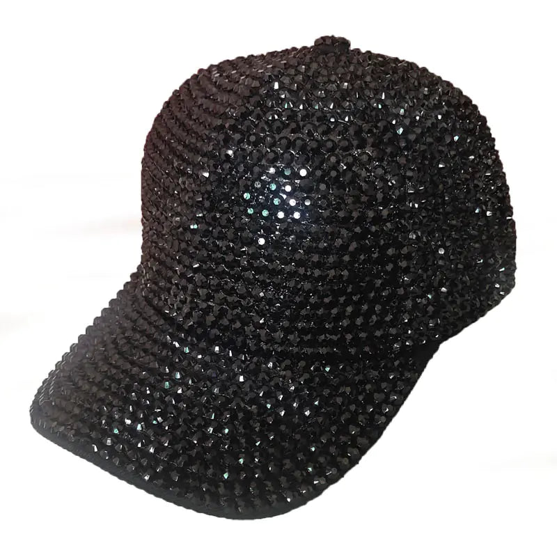 Shiny Trendy Women’s New Dot Diamond Baseball Hat