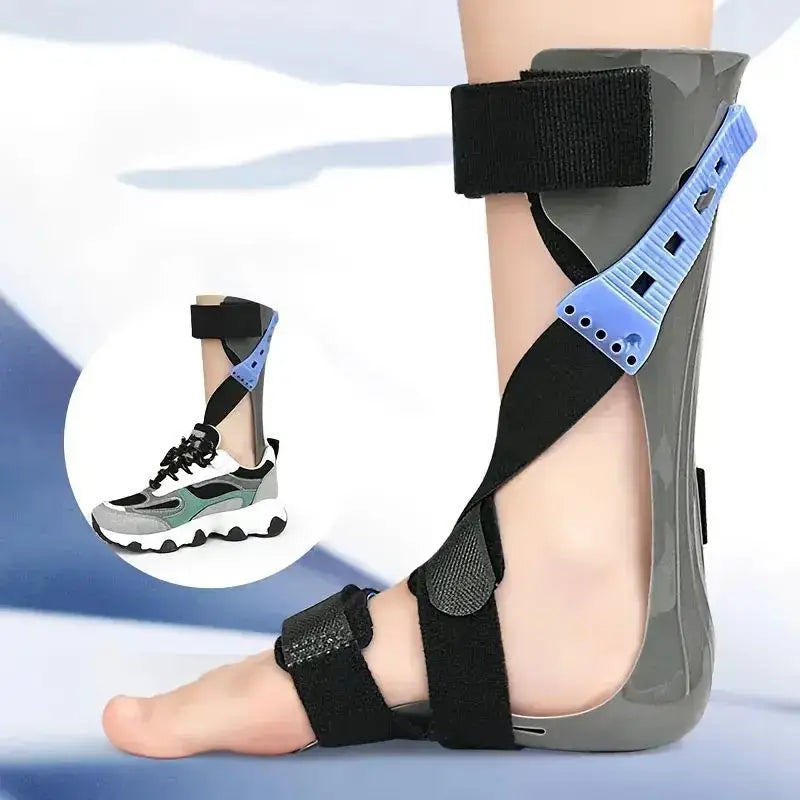 Adjustable Ankle Support Brace for Foot Droop Comfortable Elastic Bandage for Sports Injury Rehabilitation And Daily Use