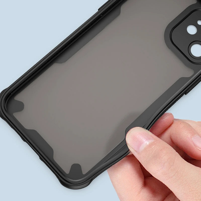 Frosted Transparent Case For iPhone 17 Air Case Silicone Matte TPU Cover For iPhone 17 Air Case Protector For iPhone 17 Pro Max