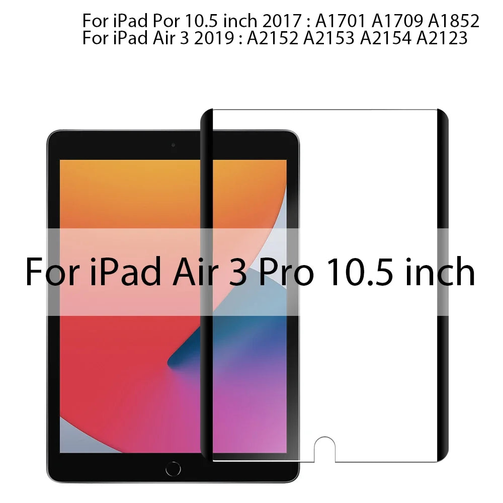 Magnetic Like Paper Film For Ipad Pro 13 M4 12.9 A16 10 9 10th 9th Generation Screen Protector Air 11 M3 M2 5 4 3 2 Mini 7 6 A17