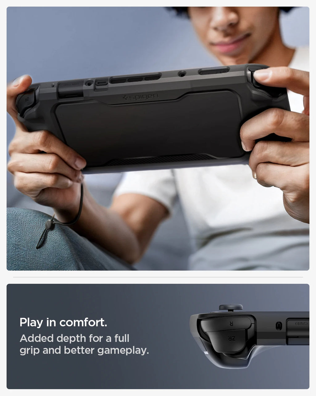 Spigen Rugged Armor Thermoplastic Polyurethane Case for Nintendo Switch 2