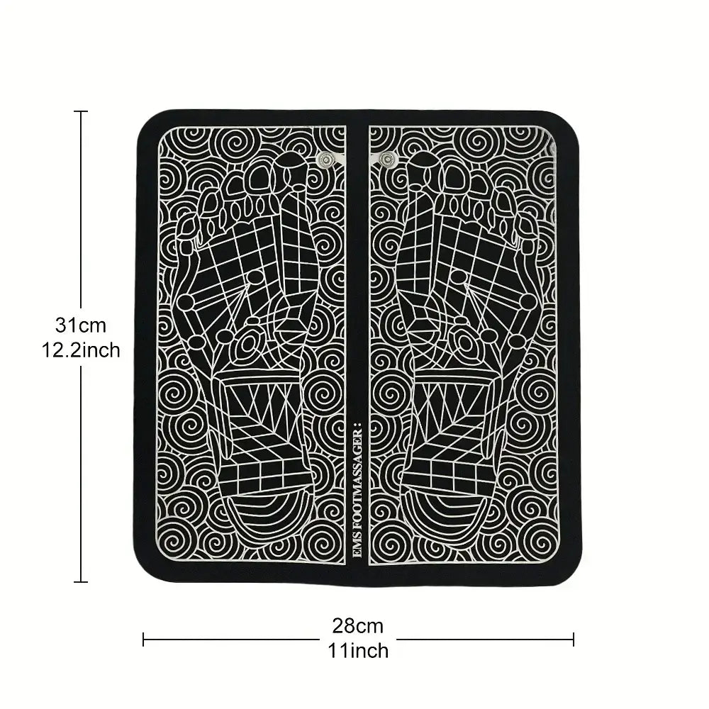 Electric Foot Massager Pad Muscle Massage Relaxation Trainer For Massage Fitness Outdoor Sport Home Family Relax