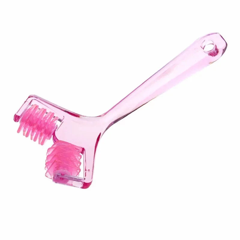 1pc Portable Double Roller Facial Massager for Lifting and Relaxing Muscles, Cheeks & Jawline Slimming Face Massage Tool
